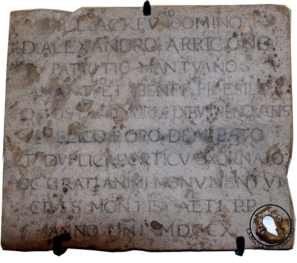 epigrafe alexandro arrigoni